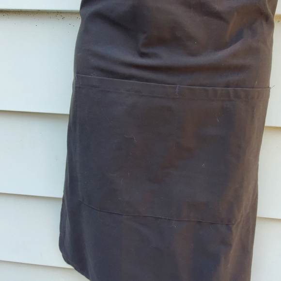 Vitamix Blender Black Long Pockets Apron Slogan Adjustable Neck Tie Back - Picture 3 of 7